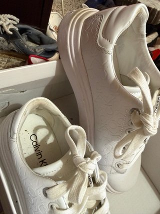 Zapatos Calvin Klein Blancos Mujer