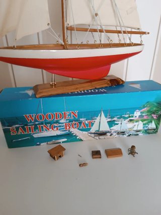 Maqueta Barco Velero Madera