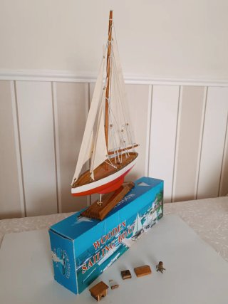 Maqueta Barco Velero Madera