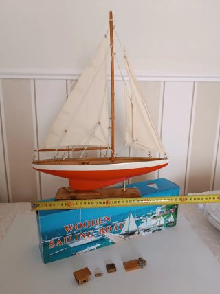 Maqueta Barco Velero Madera