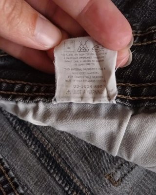 Shorts Lee vintage neri strappati