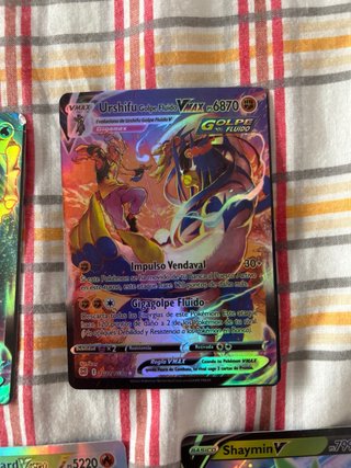 Lote Cartas Pokémon VMAX, V, VSTAR