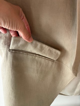 Americana Zara Beige Mujer