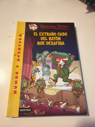 Geronimo Stilton lote 3 libros