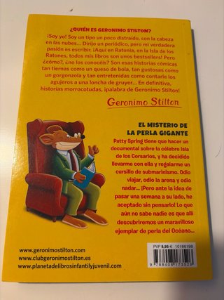 Geronimo Stilton lote 3 libros