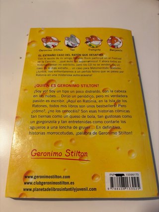 Geronimo Stilton lote 3 libros
