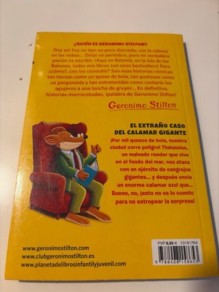 Geronimo Stilton lote 3 libros