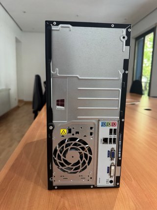 PC HP Intel Core i3 Sobremesa Negro