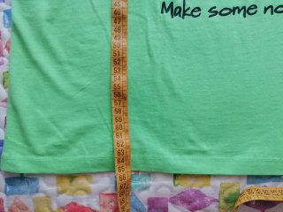 Camiseta Only verde estampado grafico
