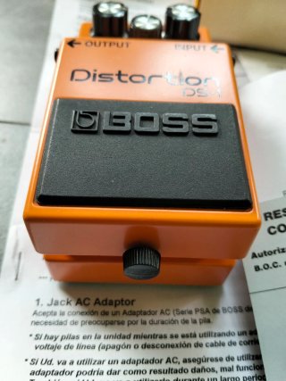 Pedal Guitarra Boss DS-1 Distortion (1993)