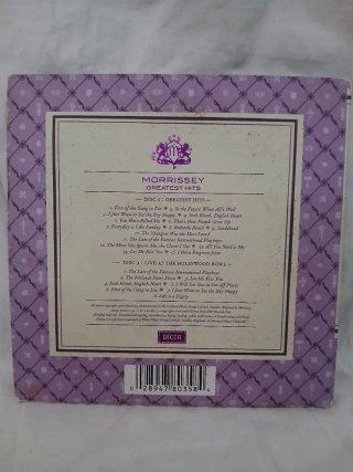 2 CD   Morrissey Greatest Hits