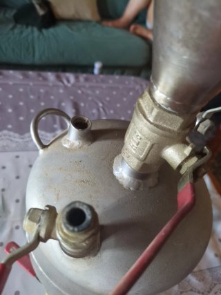 Arenadora artesanal para piezas