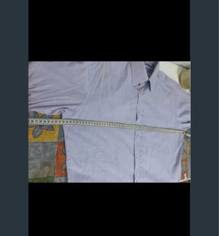 Camisa de vestir manga larga morada