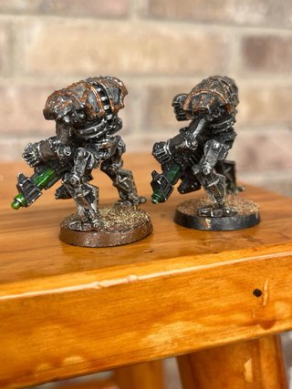 Inmortales Metal Necrones Originales