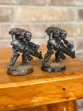 Inmortales Metal Necrones Originales