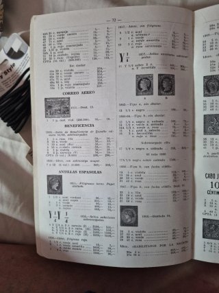 Catálogo Sellos España Hevia 1963