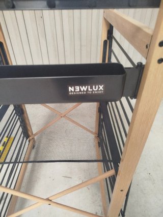 Tendedero NEWLUX plegable madera y metal