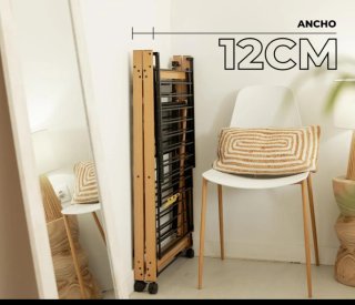 Tendedero NEWLUX plegable madera y metal