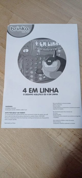 Jogo 4 em Linha Brinka - O Desafio Aquático