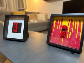 Cuadro exclusivo Ferrari Enzo hecho a mano