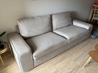 Sofá KIVIK IKEA beige/gris