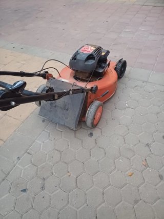 Cortacésped Raser naranja