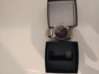 Reloj Tommy Hilfiger Plateado Azul Nuevo