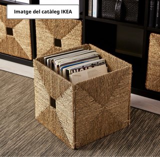2 módulos de Almacenaje Ikea EKET gris.