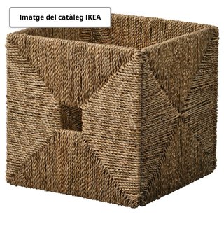 2 módulos de Almacenaje Ikea EKET gris.