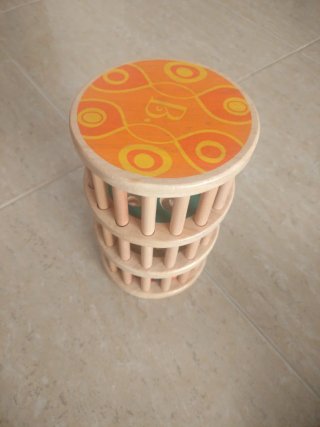 Palo de lluvia de madera