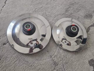 Coppia coperchi AMC Secuquick 30 cm e 24cm