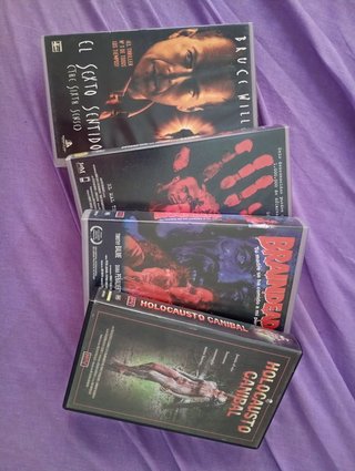 Lote 4 Películas VHS