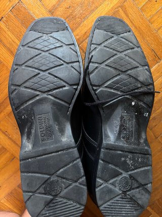 Scarpe eleganti nere uomo aeronautica militare