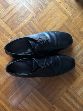 Scarpe eleganti nere uomo aeronautica militare