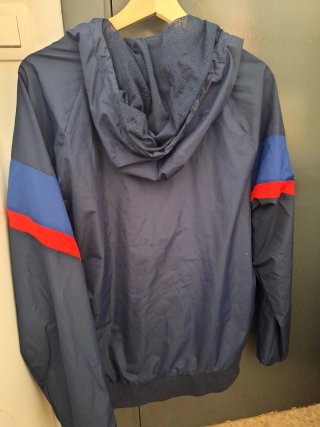 Cortavientos Nike FC Barcelona Azul/Rojo