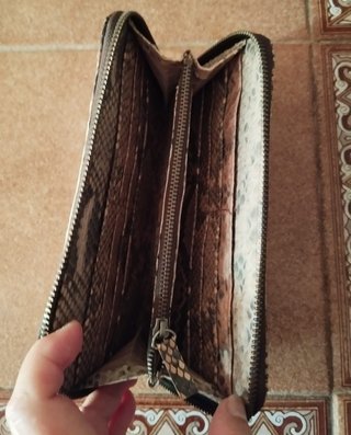 Cartera Piel de Pitón Imayin
