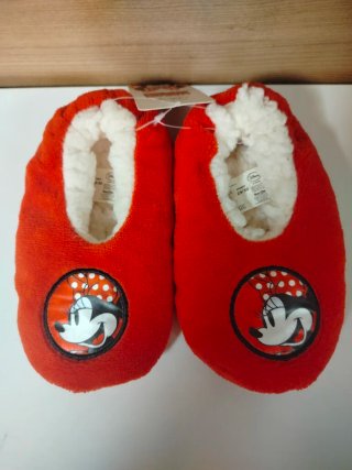 Pantuflas Minnie Mouse Disney T-29/30 Rojas