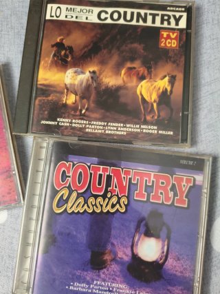 Lote 4 CDs Country Classics