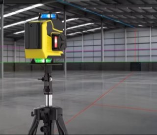 Nivel Láser 4D 16 Líneas Color Trípode Maletín