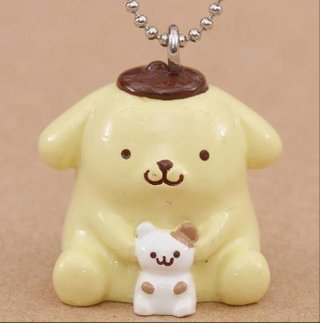 Llavero Pompompurin con Oso