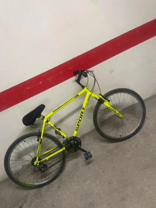 Bicicleta de Montaña Amarilla SPORT