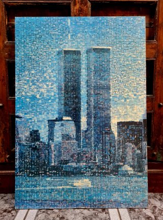 Cuadro Nueva York Mosaico