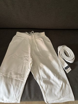 Kimono infantil blanco