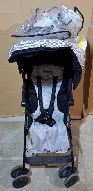 Cochecito bebes Mclaren Regalo 2 fundas y permeabl