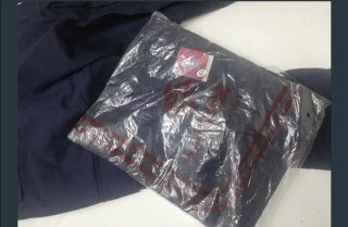 Pantalón de trabajo resistente azul