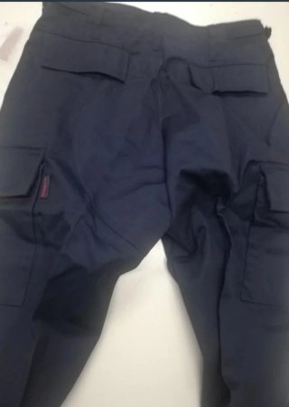 Pantalón de trabajo resistente azul