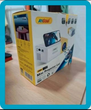 Mini Projetor LED Andowl Novo