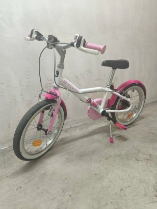 Bicicleta infantil B'TWIN Rueda 16 Rosa
