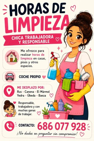 Limpieza por horas