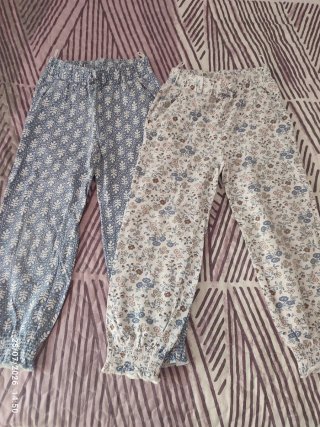 Lote 2 pantalones niña T4